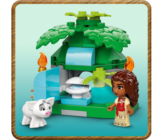 LEGO Disney Princess 43260 Zabawy Vaiany na wyspie - 1298080 - zdjęcie 5